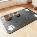 Anti-slip diatom mud dog MATS, feeding dirt-resistant pet meal MATS, and customible fence MATS