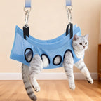 New pet anti-scratch and anti-biting, detachable pet grooming hammock, all dog and cat nail c, bath table, fixed wonder